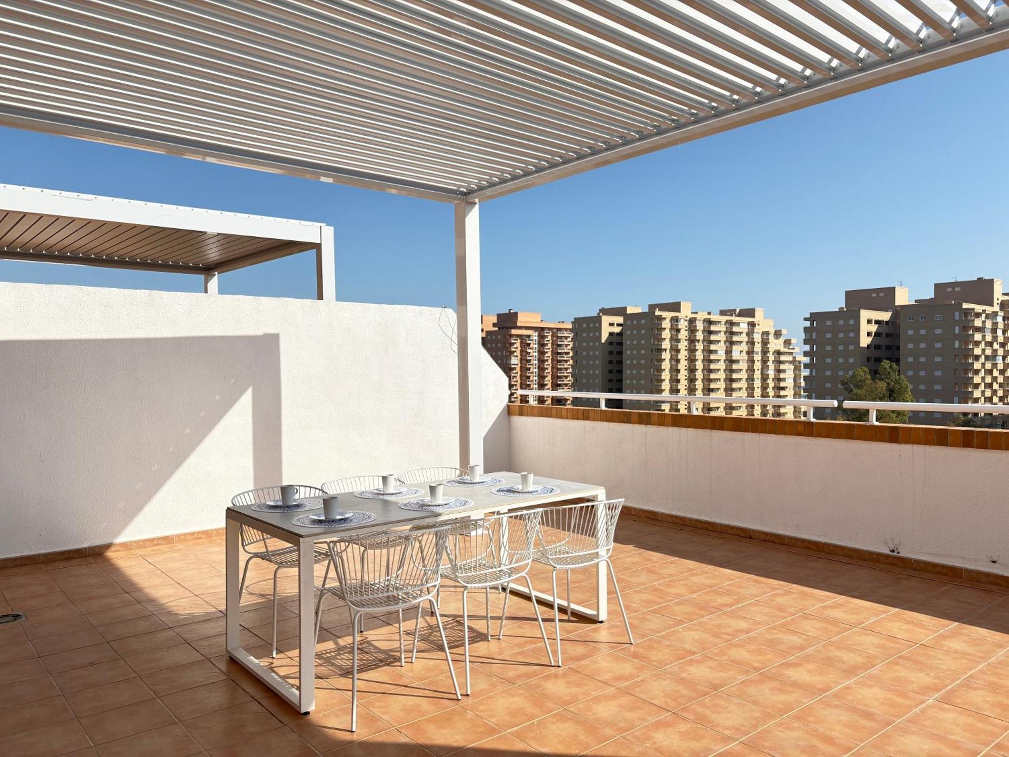 Acv - Torremar-2ª Linea Planta 5 Frontal Appartement Oropesa del Mar Buitenkant foto