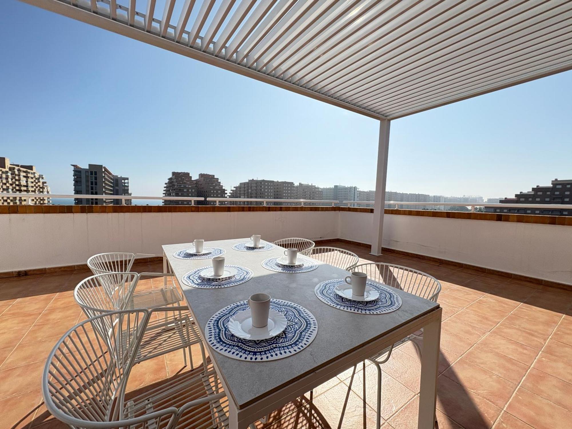 Acv - Torremar-2ª Linea Planta 5 Frontal Appartement Oropesa del Mar Buitenkant foto